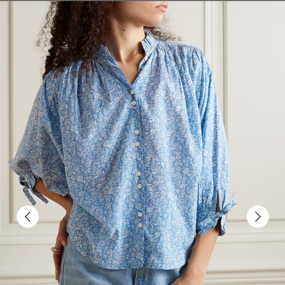 Doen Rose Blouse *rare* - Picture 2 of 7